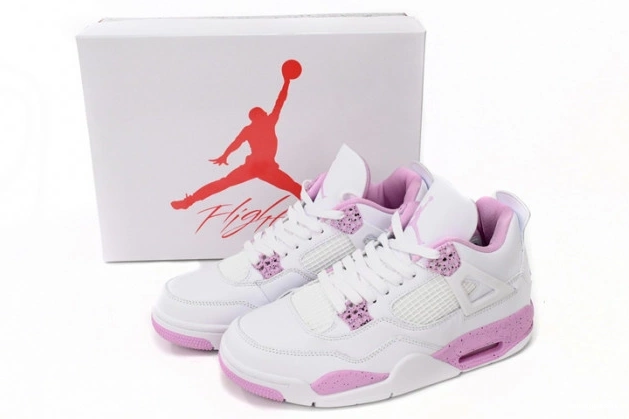 HYPE White Jordan 4 Pink Retro CT8527-116 0721
